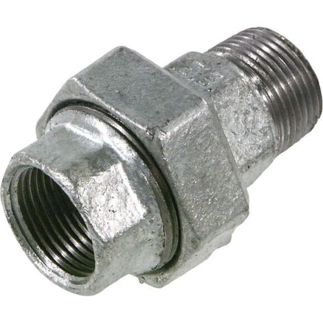 Racor cincado H/M 3/8" UNIVERSAL FG34138