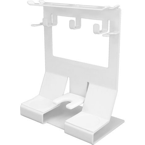 Weiße Kaffeetampingstation, Aufbewahrungsregal für Kaffeemaschinen, Mehrzweck-Organisationsregal, 58 mm (1/5)