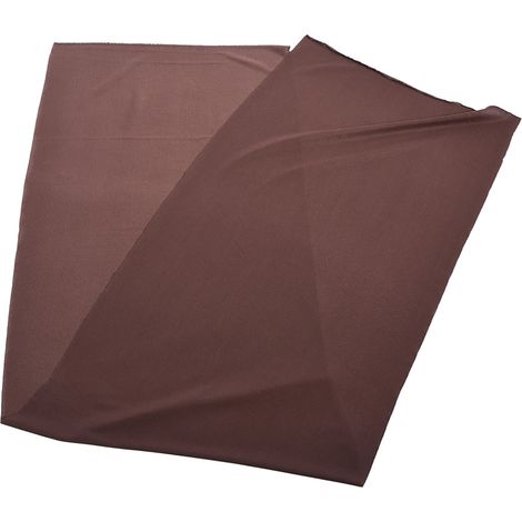 Tissu grillage en polyester marron pour enceintes, 1.7m x 0.5m, anti-poussière et protection acoustique (1/5)