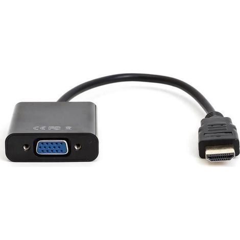 AA 1080P HDMI mâle vers VGA femelle Cordon vidéo Convertisseur câble adaptateur HDTV pour PC TV ZHM705220082942