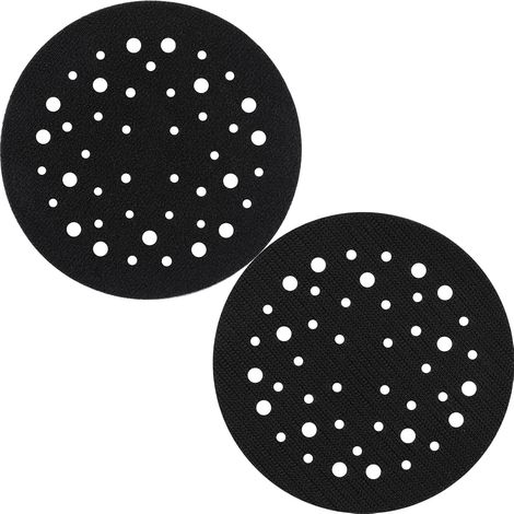 Schutzhalterung Ø 125 mm, 44 Löcher, 2 Stück, zum Schutz von selbstklebenden Schleifpads (1/5)