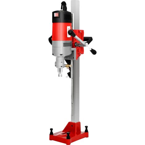 Machine de forage à cœur, puissance de 2300W, profondeur de forage réglable, Rouge, UE (1/2)