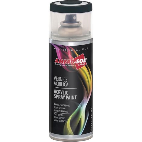 SMALTO ACRILICO MULTIUSO 400 ML RAL 7016 GRIGIO ANTRACITE (1/4)