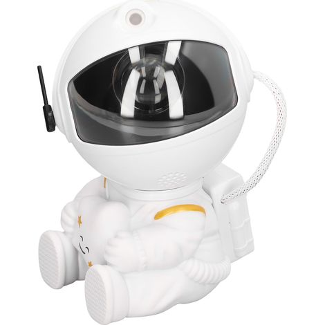 Astronautenstern-LED-Projektorlampe, weltraumförmiges Projektor-Nachtlicht, farbenfrohes RGB-Licht für die Schlafzimmerdekoration (1/5)