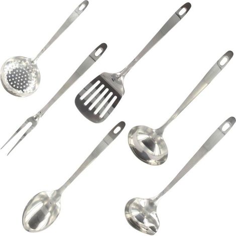 Küchenutensilien-Set 6 Teile - FACKELMANN - Oxford - Edelstahl