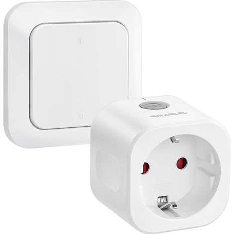 Lot de prises radio avec télécommande, 16 A, 3680 W (1/5)