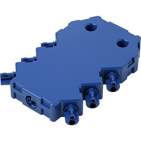 Dispensador LED 6 vías MP2 24VDC máx. 8A