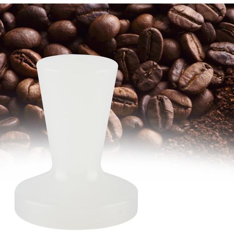 Praktischer Kaffeestampfer aus Kunststoff, flacher Presshammer für Espressopulver (1/5)