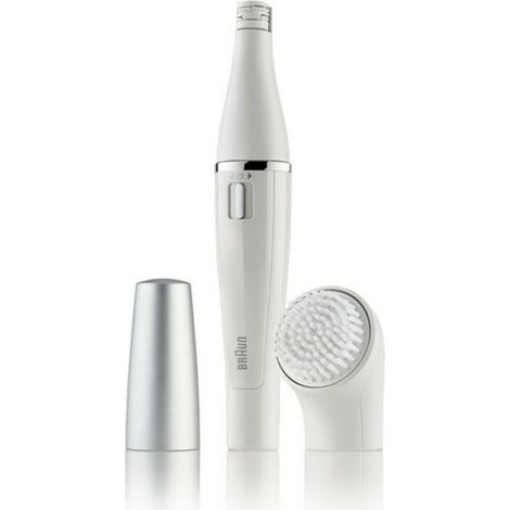 Braun SE810 Face Epilatore con Spazzola Esfoliante Bianco (1/5)