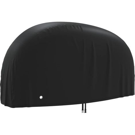 vidaXL Cubierta para bicicleta Oxford 190T negro 200x85x110 cm (1/5)