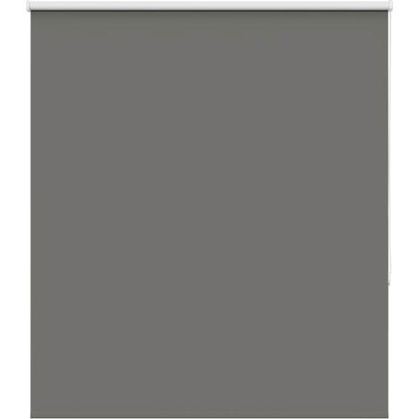 Verdunkelungsrollo Grau 120x175cm Stoffbreite 116,6cm Polyester