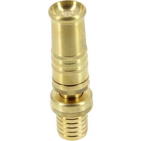 Lance d'arrosage mâle 1" pour tuyau Ø25 – Laiton – Filetage 1" (26x34) – Pour chantiers humides et terrains accidentés