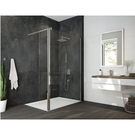 Hoesch 8629473.101401 DA Alaris Pro Walk-In avec paroi de protection