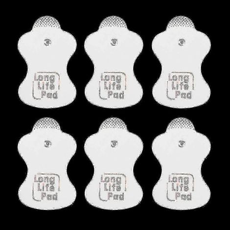 12 Stück/6 Paar Ersatz-Pads für Omron-Massagegeräte, Elepuls Long Life