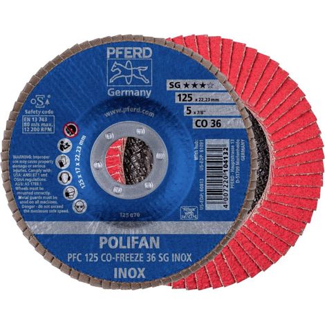 Disco Lamalle Cofreeze 125 Millimetri Grano 36 Pferd (1/5)