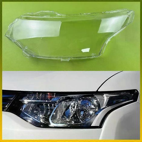 Demande pour Mitsubishi Outlander 2013 2014 2015 : Boîtier transparent pour phares avant, lentille, cache-phare en verre, abat-jour (1/5)