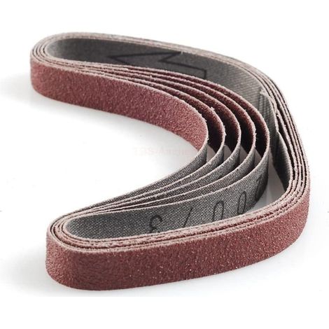 Proxxon Bandes abrasives pour BS/E, Sil-Carbid, 5 pièces, K 180 5 pièces (1/3)