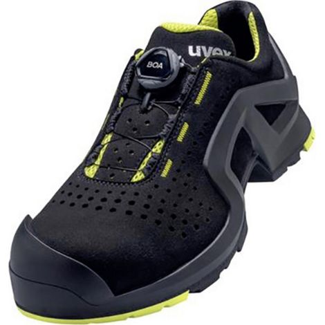 uvex 6568 6568242 Sicherheitshalbschuh S1P Schuhgröße (EU): 42 Schwarz/Gelb 1 Paar