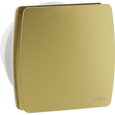Mexen AXS 100 ventilateur de salle de bain avec minuterie, doré - W9601-100T-50 (1/5)