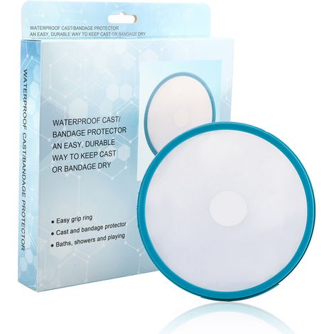 Protège-bain antidérapant pour adulte, longueur 28 cm, silicone PP adhésif bleu PVC (emballage et expédition personnalisés) (1/5)