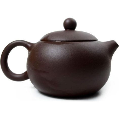 Théière chinoise Yixing Zini en argile Xishi, filtre à billes 180 cc Zisha Yi Xing ZiSha Xi Shi Filtre sphérique pour thé en vrac, thé Kungfu et café chaud 180 ml (1/5)