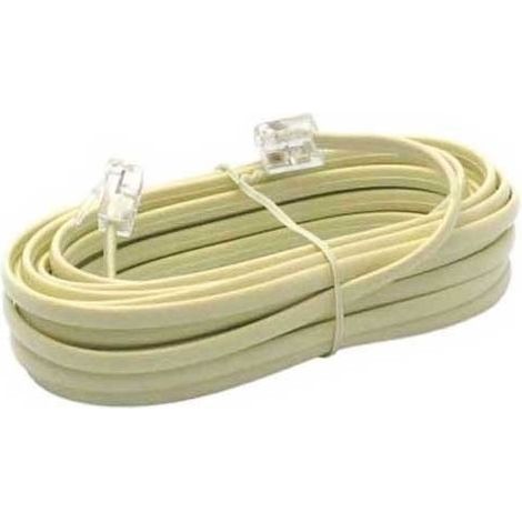 Cable telephone rj11 5 metres (1/3)