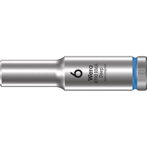 Wera 8790 HMA Deep Steckschlüsseleinsatz mit 1/4"-Antrieb, 6 x 50 mm (1/5)
