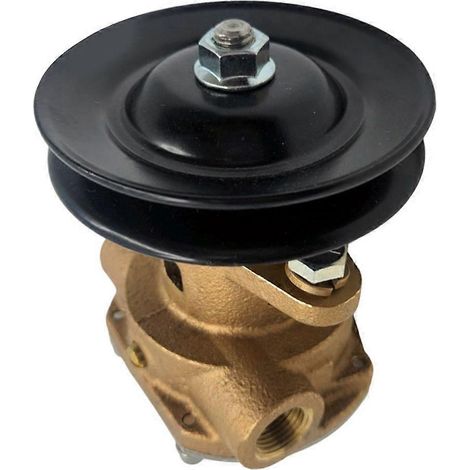 Pompe à eau brute avec poulie, JPR-KL101P2 344371 2673732, compatible avec les générateurs Sherwood G907P Kohler (4-6 kW diesel/12,5 kW essence). (1/5)