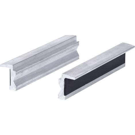 KS Tools Alu-Schraubstock-Schonbacken,140mm,Trapeznutzen (1/2)