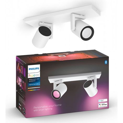 Lampe Philips Hue argenta dimmbar Bluetooth 8.4W