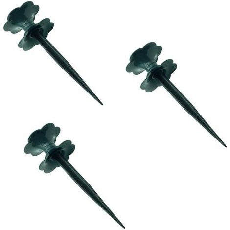 Guide de tuyau d'arrosage avec piquet - Roulette de tuyau d'arrosage - Pour jardinage et pelouse - Haute résistance - Tuyau de jardin (1/5)
