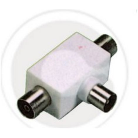 Adaptateur double FME ART 32.060 de fiche A  2 prises pour tA lA vision