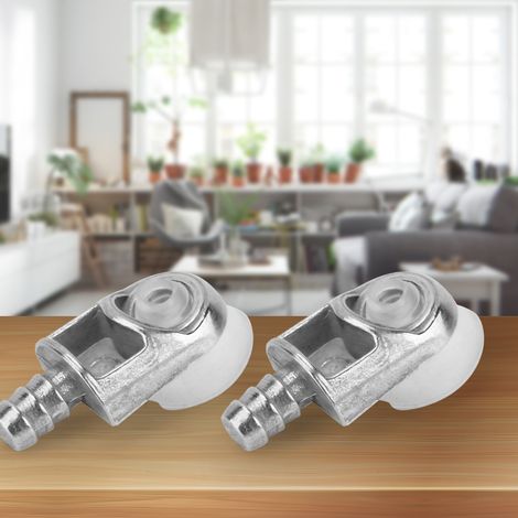 10 pièces support d'étagère équerre pour meuble cuisine plateau verre en métal plastique avec vis 25x11.8x5mm (1/5)