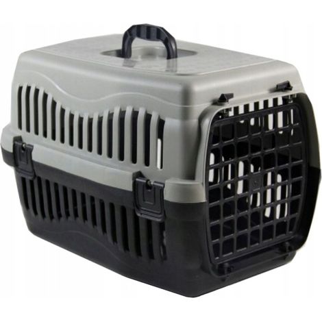 Transportbox für Katze, Hund, Kaninchen, Käfig, Gehege, groß, massiv