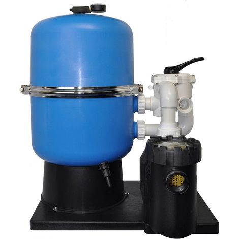 Système de filtration à sable Hawaii diam. 400 mm avec pompe jusqu'à un volume de piscine de 50 m³