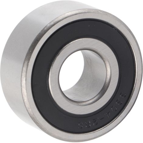 Zweireihiges Schrägkugellager 3304-2RS, 20x52x22 mm, abgedichtet, für industrielle Anwendungen (1/5)