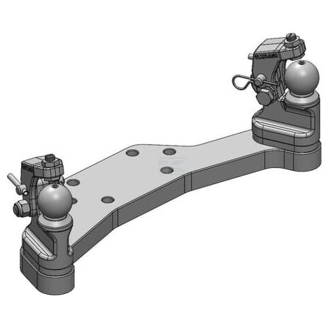 Zwangslenkung K50 R/L mit Niederhalter für 60-65 mm SCHARMÜLLER 00522070A02