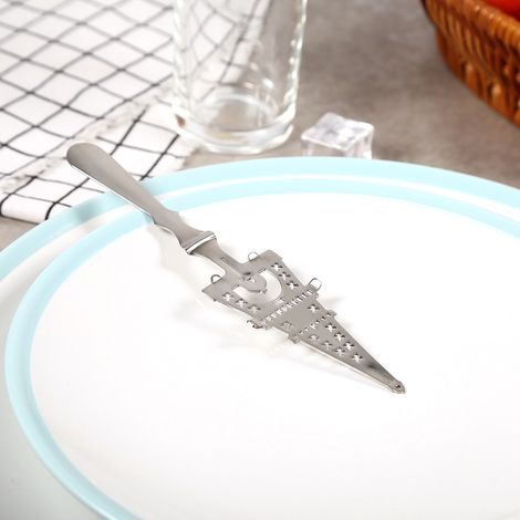 Cuillère à absinthe en acier inoxydable 304, passoire à sucre, argent classique (1/4)