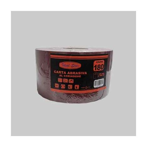 CARTA ABRASIVA IDEAL STAR grana 220 - rotolo mm 115x100mt. Prezzo per Pezzo.