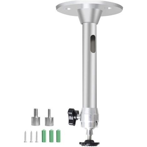Support de Plafond pour Projecteur, Support Vidéoprojecteur Plafond Réglable Aluminium pour Mini Projecteur Apreil Photo Numérique Caméscope (1/5)