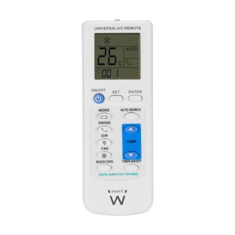 Ewent EW1579 mando a distancia Aire Acondicionado Botones