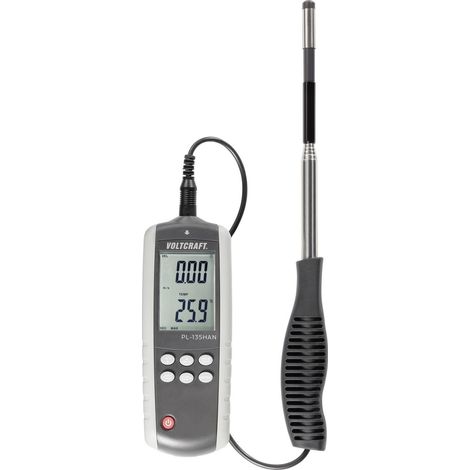 Anemometer VOLTCRAFT PL-135HAN 0.1 bis 25 m/s