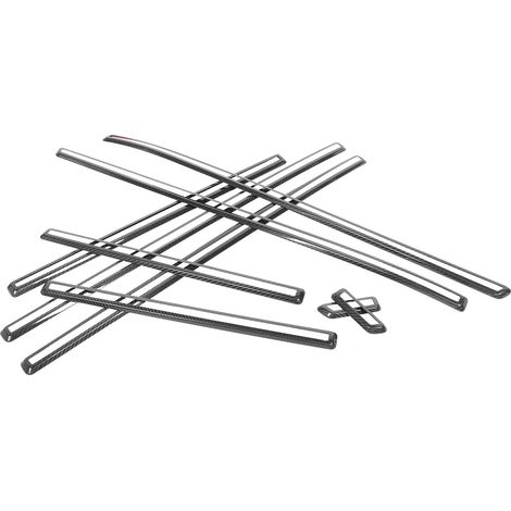 10 baguettes décoratives latérales de porte en fibre de carbone, compatibles avec Mercedes-Benz Classe G W463 (2019-2020). (1/5)