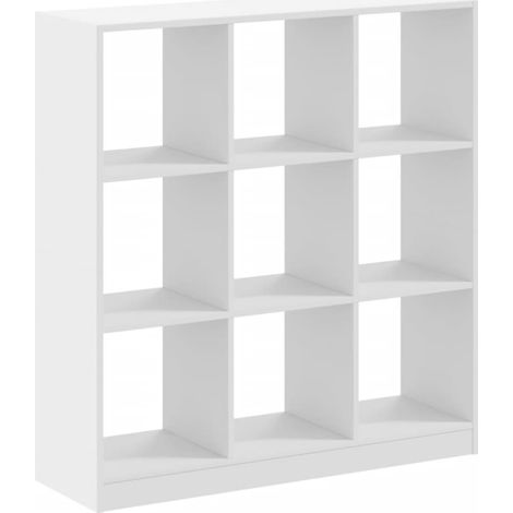 Maison Exclusive - Bücherregal Weiß 102x32x108 cm Holzwerkstoff
