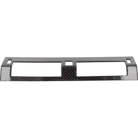 Bague de bouche d'aération en fibre de carbone pour Land Rover Defender 2020-2021, cache de ventilation adhésif, décoration intérieure de voiture (1/5)