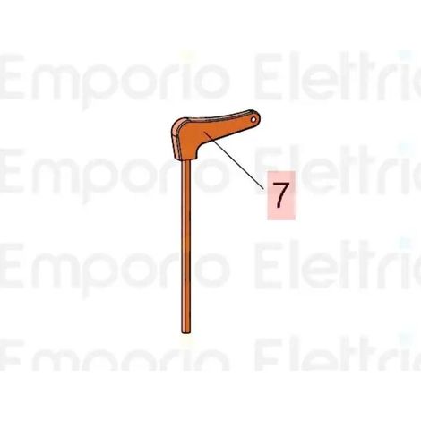 pièce détachée clé déverrouillage 390-550-trigon-breeze 713001 (1/3)