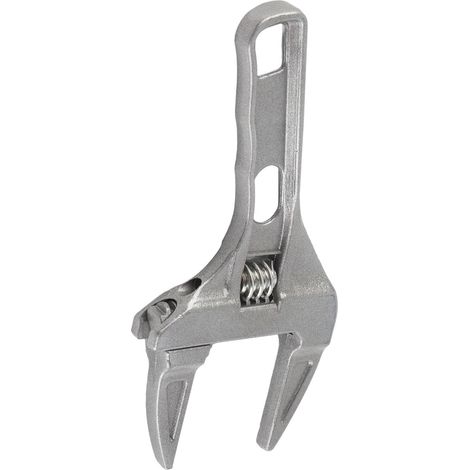 Badezimmer-Schraubenschlüssel, Aluminium, verstellbarer Schraubenschlüssel, große Öffnung, 6–68 mm, einfache Waschbeckenablauf-Reparatur, langlebiges Werkzeug für Sanitärbedarf (1/5)