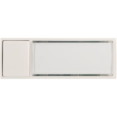 Grothe Klingeltaster AP 32x90x18,5mm, ws MONTILUX 2154
