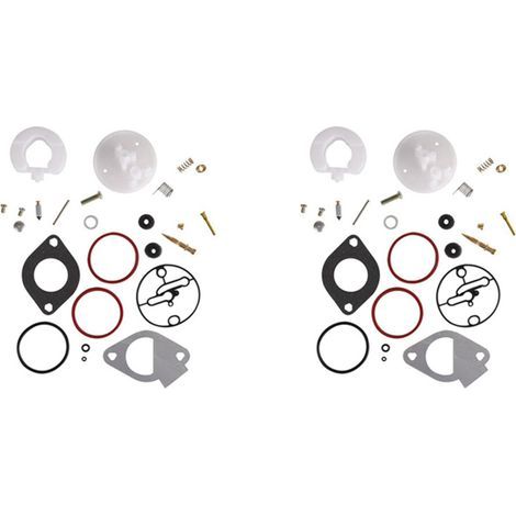 Kit de réparation de carburateur de 50 pièces pour tondeuses à gazon, compatible avec les moteurs Briggs-Stratton de 11 à 19 CV, référence 796184