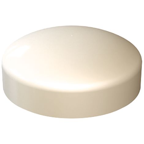 TIMCO Two Piece Screw Caps Cream - To Fit 3.5 to 4.2 Screw (1/2)